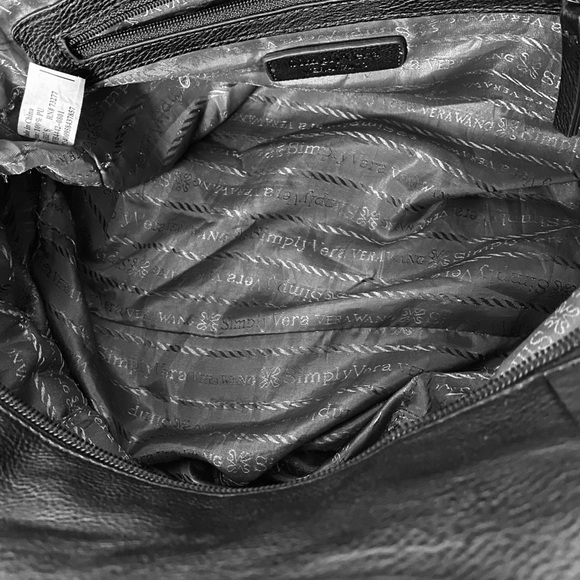 Simply Vera Wang black shoulder bag - Picture 3 of 5